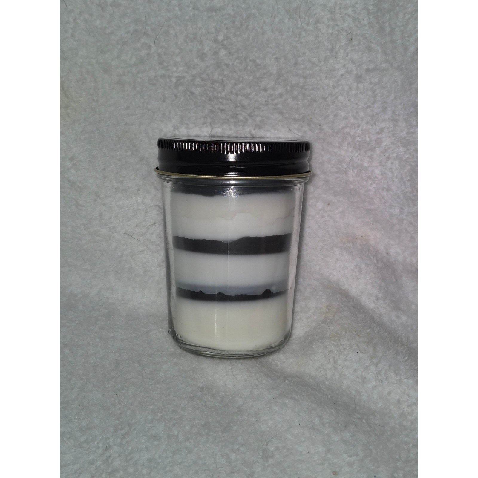 Vanilla Fudge Cake Layered Candle