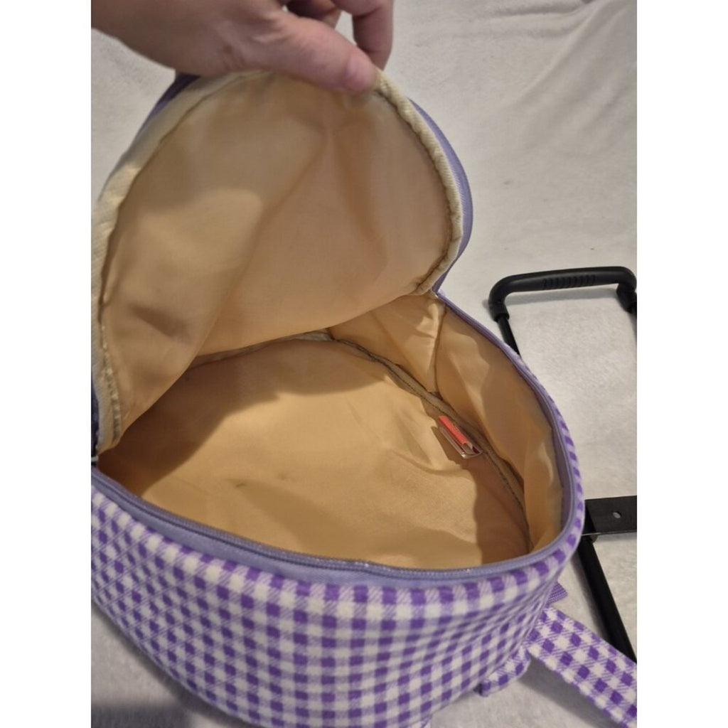 Plush Backpack With Detachable Rolling Frame