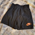 Nike Toddler Shorts Black Orange Logo 18M