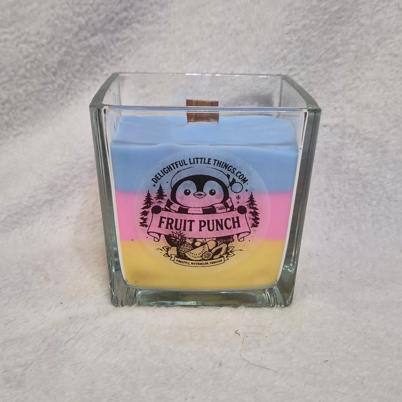 Homemade "Fruit Punch" Candle, 12oz