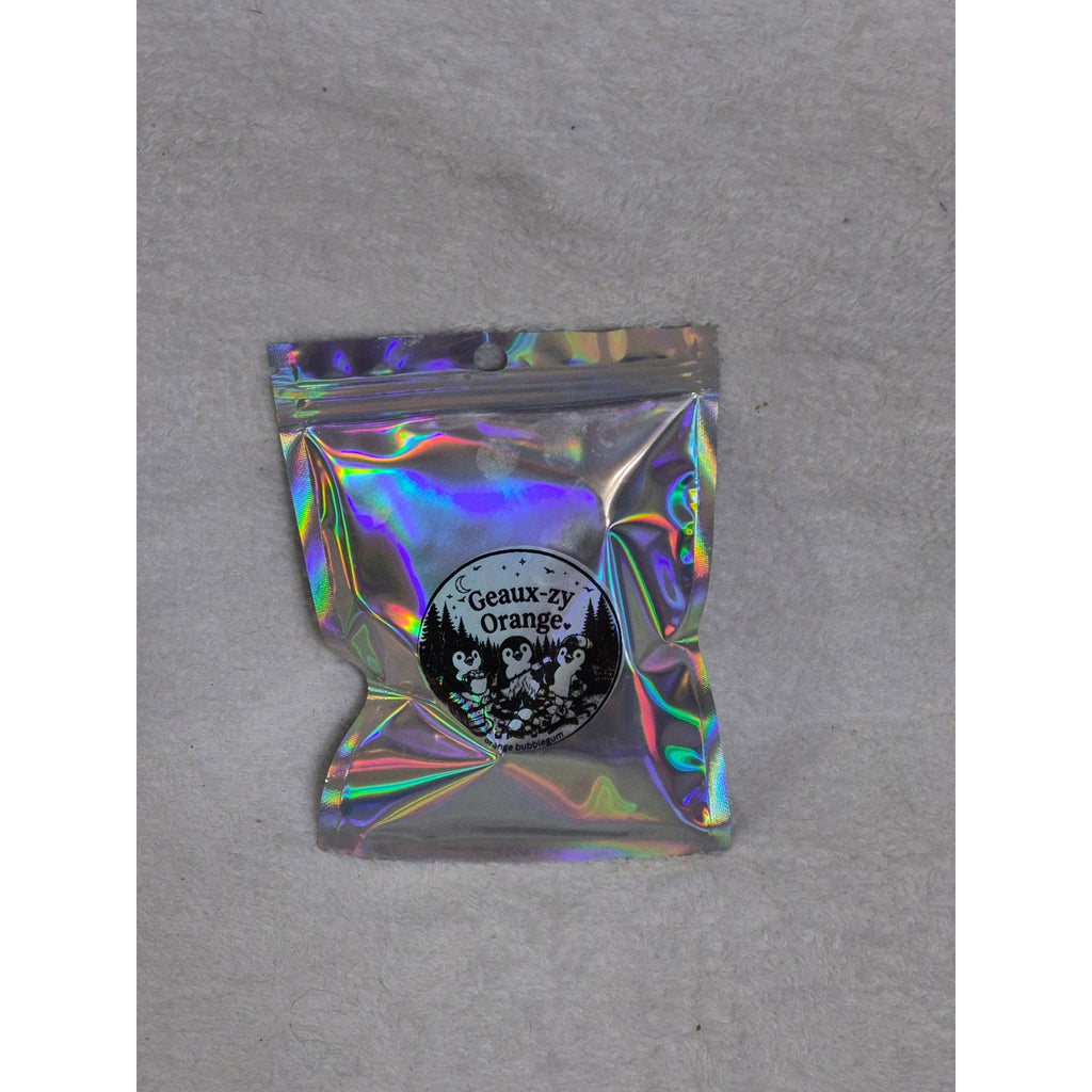Geaux-zy Orange Fleur-de-lis Wax Melts - Orange Bubblegum Scent