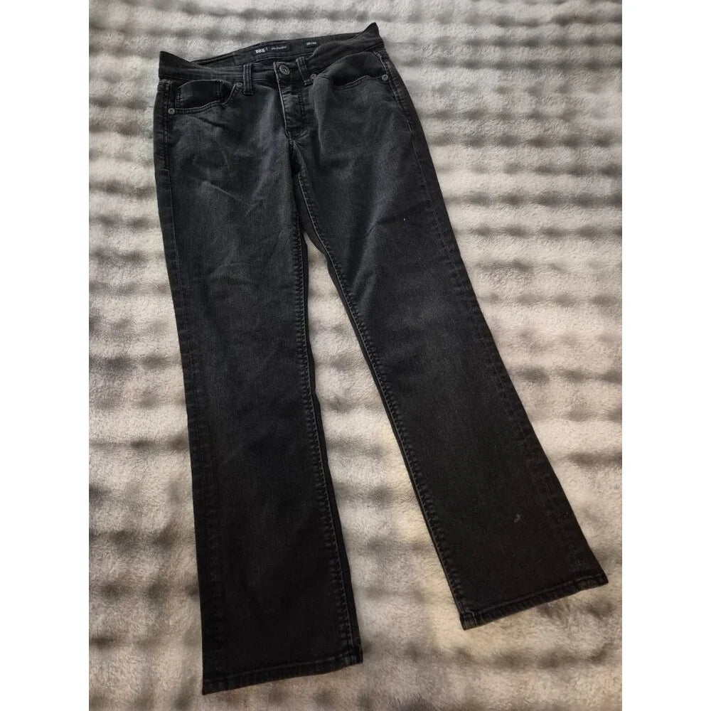 BKE Jake Straight Black Denim Jeans Size 30x30 Classic Fit Durable Design Pants
