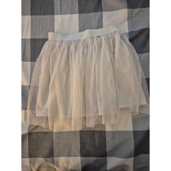 Cocomelon Girls 4T White Tulle Skirt Elastic Waist Lightweight