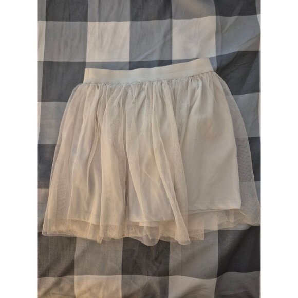 Cocomelon Girls 4T White Tulle Skirt Elastic Waist Lightweight