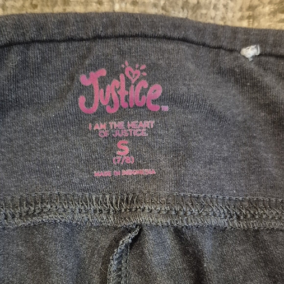 Justice Charcoal Leggings for Kids