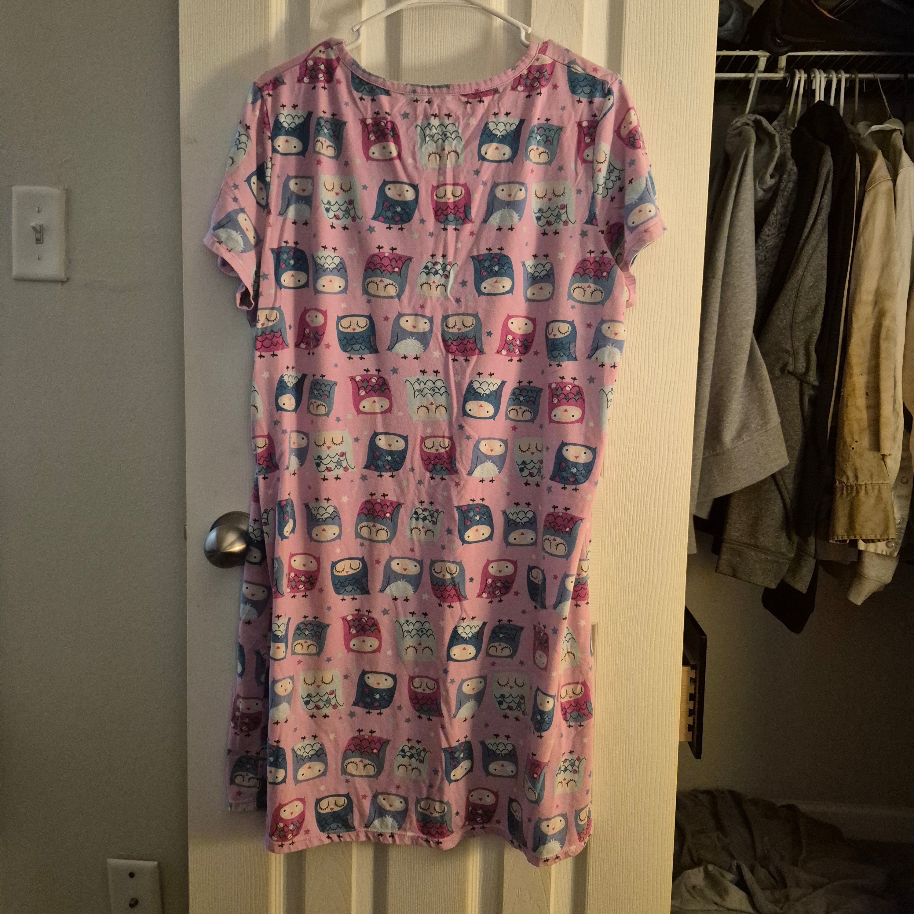 Secret Treasures Nightgown, Owl Theme
