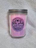 Glazed Fantasy Artisan Candle – Hand-Poured Ombré Mason Jar