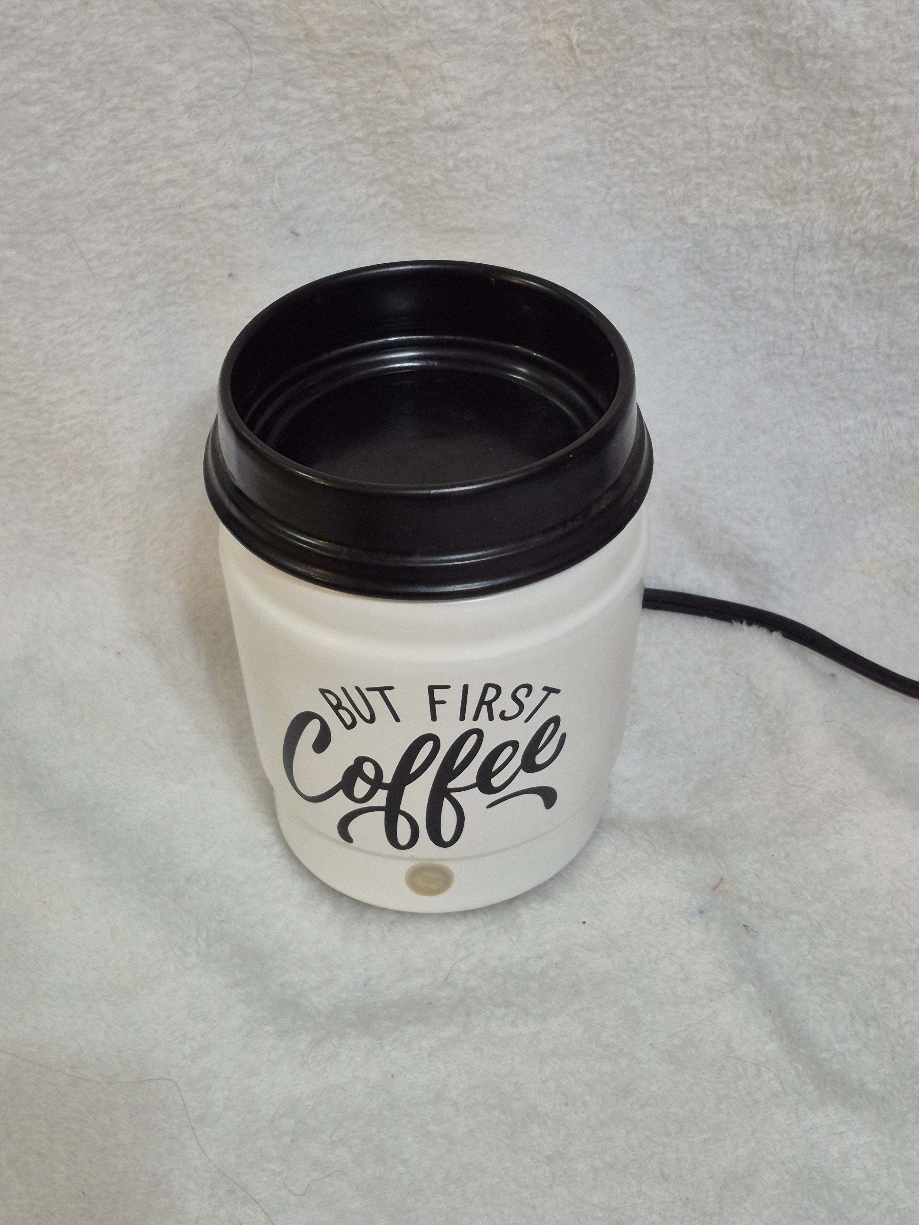 "But First Coffee" Electric Scent Warmer - Great Gift for Coffee Lovers