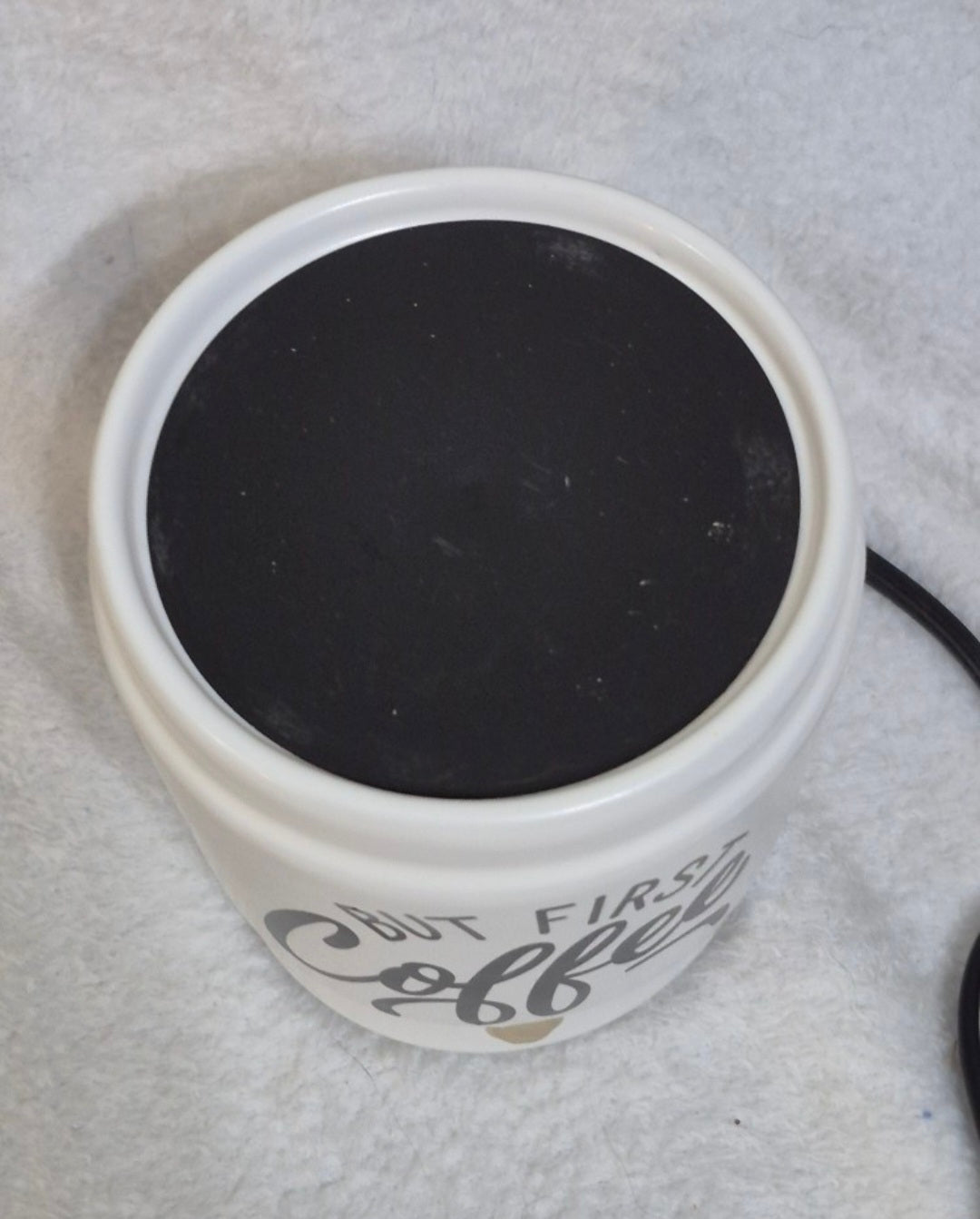 "But First Coffee" Electric Scent Warmer - Great Gift for Coffee Lovers