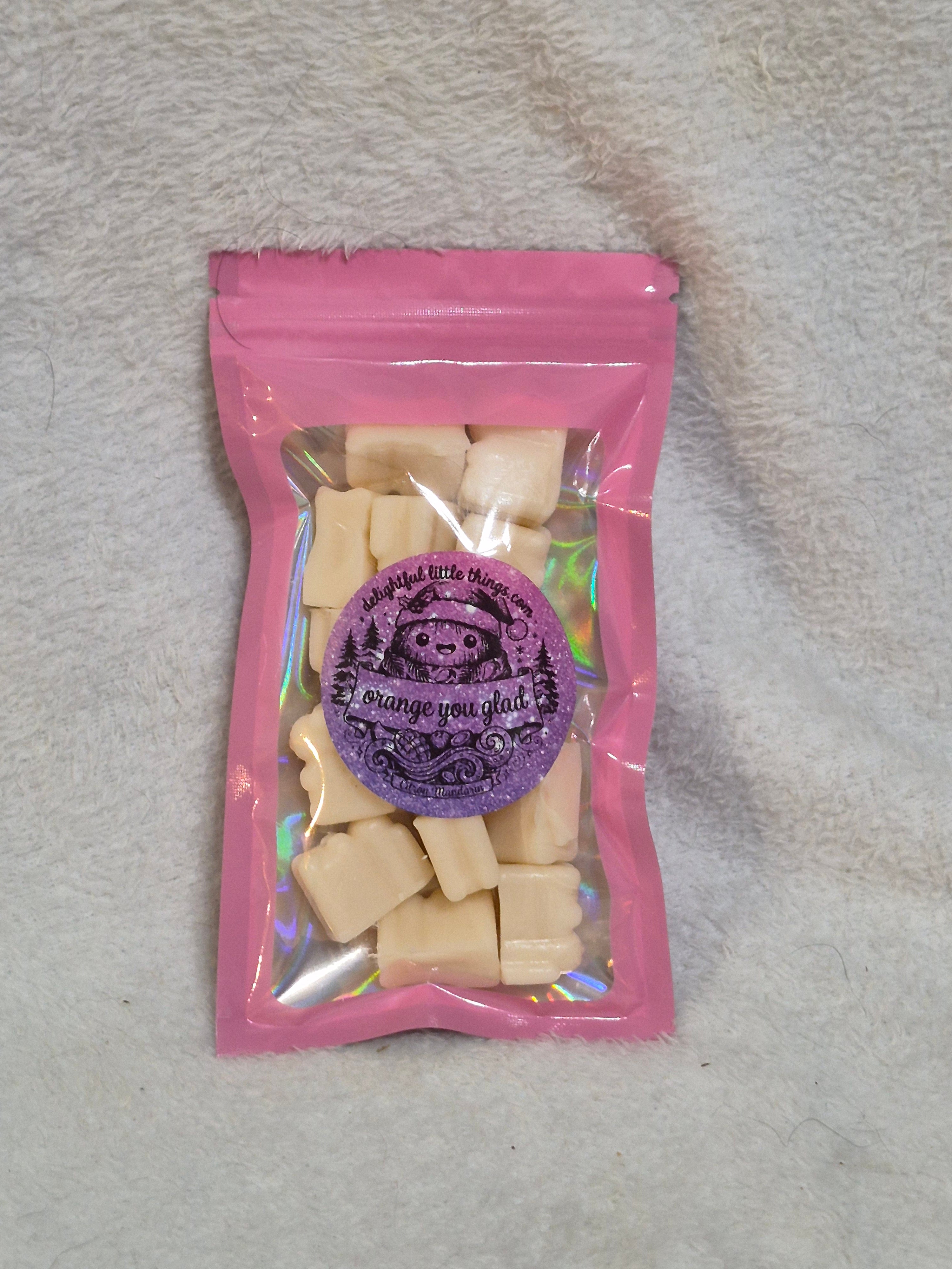 Orange You Glad, citrus wax melts, homemade