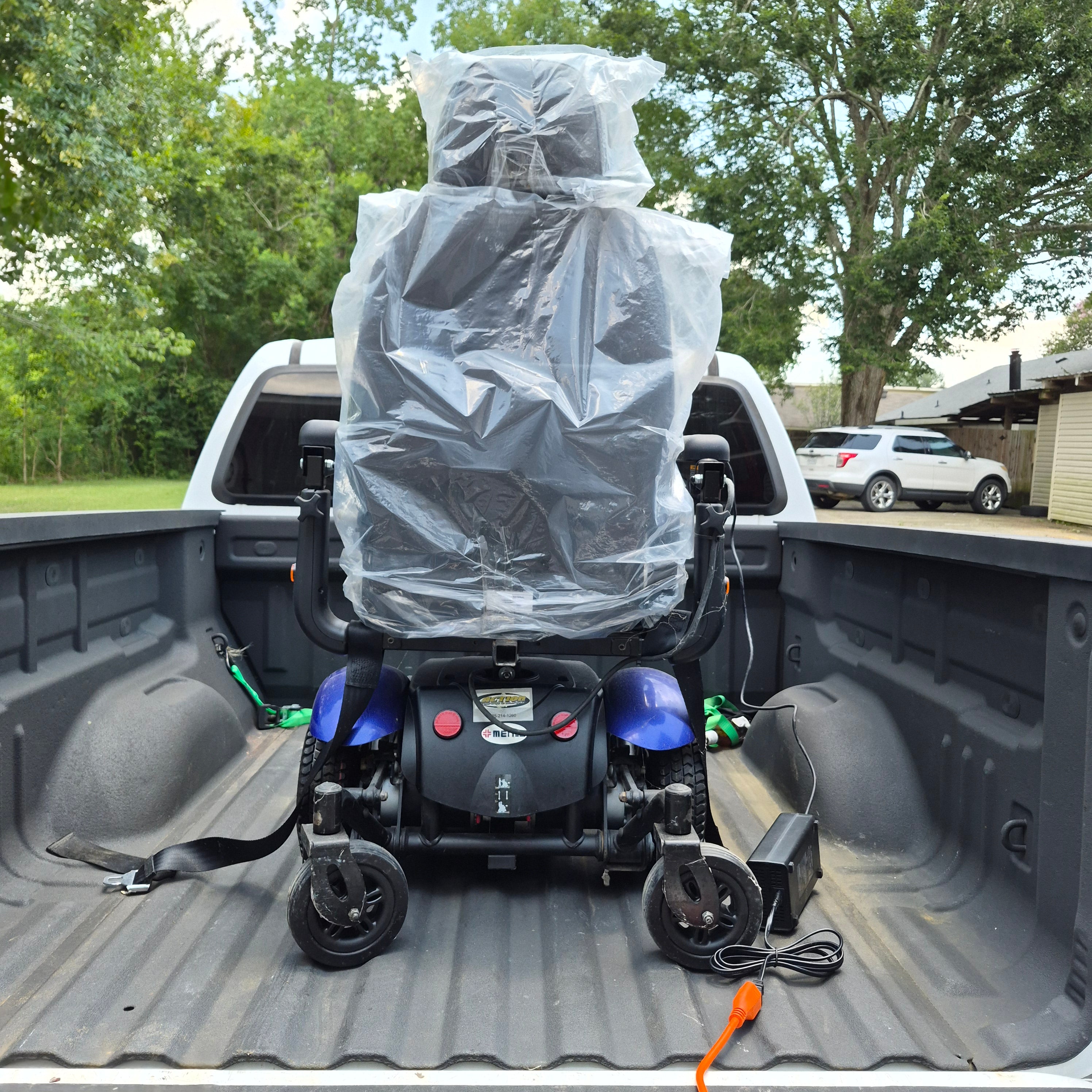 New Merits Vision Sport Power Wheelchair (Model P326A) – Complete with Charger