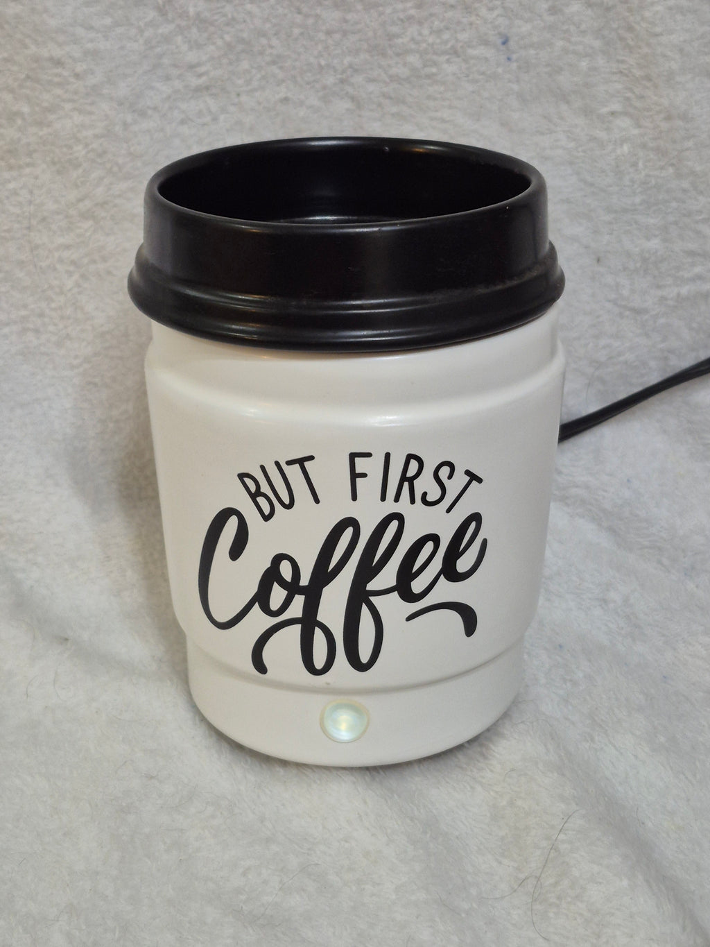 "But First Coffee" Electric Scent Warmer - Great Gift for Coffee Lovers