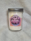 Warm Strawberry Vanilla Homemade Candle, 8oz