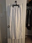 Womens White Pants, Size L