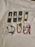 512MB Memory Modules With Random Cords