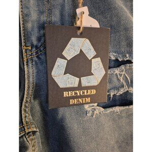 Womens Distressed Shorts, Size 5