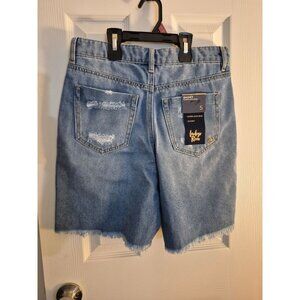 Womens Distressed Shorts, Size 5