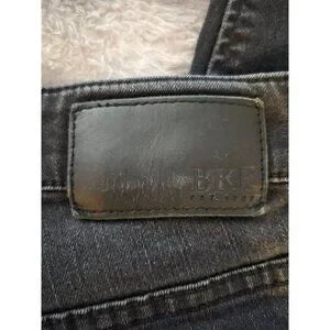 BKE Jake Straight Black Denim Jeans Size 30x30 Classic Fit Durable Design Pants